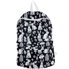 Easter Bunny Pattern Foldable Lightweight Backpack by Valentinaart
