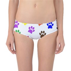 Pawprints Paw Prints Paw Animal Classic Bikini Bottoms by Anend