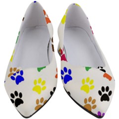 Pawprints Paw Prints Paw Animal Women s Block Heels  by Anend
