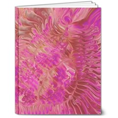 Tondo 7  X 9  Softcover Notebook by kaleidomarblingart
