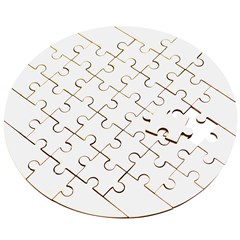 Wooden Puzzle Round Icon