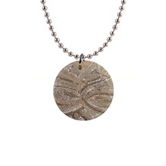 Tri-colored Bling Design Mini Button Necklace by artattack4all