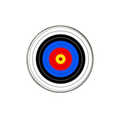 Target Golf Ball Marker (for Hat Clip) by hlehnerer