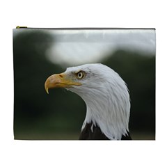 Bald Eagle (1) Cosmetic Bag (xl) by smokeart