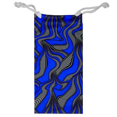 Foolish Movements Blue Jewelry Bag by ImpressiveMoments