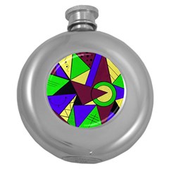 Modern Hip Flask (round) by Siebenhuehner