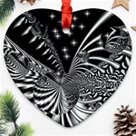 Space Heart Ornament (Two Sides) Back