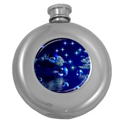 Sky Hip Flask (round) by Siebenhuehner