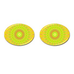 Mandala Cufflinks (oval) by Siebenhuehner