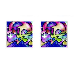Graffity Cufflinks (square) by Siebenhuehner