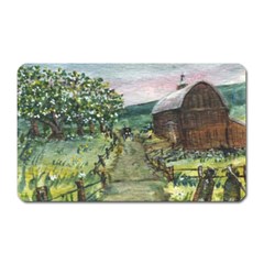  amish Apple Blossoms  By Ave Hurley Of Artrevu   Magnet (rectangular) by ArtRave2