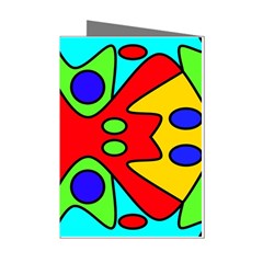Abstract Mini Greeting Card (8 Pack) by Siebenhuehner