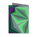 Abstract Mini Greeting Card Right