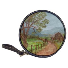  amish Buggy Going Home  By Ave Hurley Of Artrevu   Classic 20-cd Wallet by ArtRave2