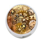 Steampunk 4-Port USB Hub (Two Sides) Back