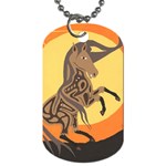Embracing The Moon Dog Tag (Two-sided)  Back