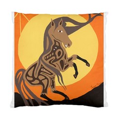 Embracing The Moon Cushion Case (single Sided)  by twoaboriginalart