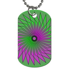 Pattern Dog Tag (two-sided)  by Siebenhuehner