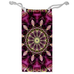 Purple Flower Jewelry Bag by Zandiepants