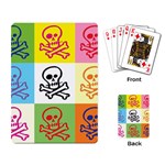Skull Playing Cards Single Design Back
