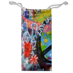 Prague Graffiti Jewelry Bag by StuffOrSomething