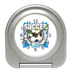 Soccer Uruguay Travel Alarm Clock by MegaSportsFan