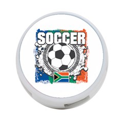 Soccer South Africa 4-port Usb Hub (two Sides) by MegaSportsFan