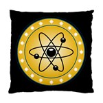 Atom Symbol Cushion Case (Two Sided)  Back