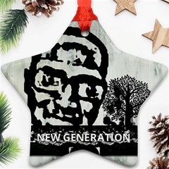 M G Firetested Star Ornament (two Sides) by holyhiphopglobalshop1