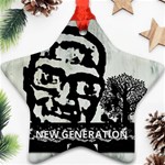 m.g firetested Star Ornament (Two Sides) Back