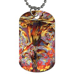 Abstract 4 Dog Tag (one Sided) by icarusismartdesigns
