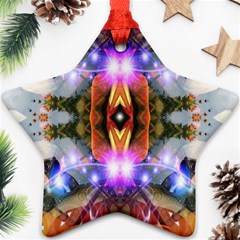 Connection Star Ornament (two Sides) by icarusismartdesigns