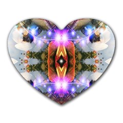 Connection Mouse Pad (heart) by icarusismartdesigns