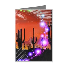 Ghost Dance Mini Greeting Card by icarusismartdesigns