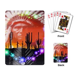 Ghost Dance Playing Cards Single Design by icarusismartdesigns