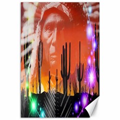 Ghost Dance Canvas 12  X 18  (unframed) by icarusismartdesigns
