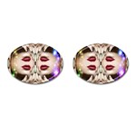 Magic Spell Cufflinks (Oval) Front(Pair)