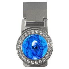 Alien Blue Money Clip (cz) by icarusismartdesigns