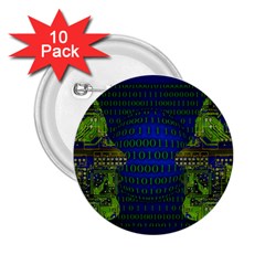 Binary Communication 2 25  Button (10 Pack) by StuffOrSomething