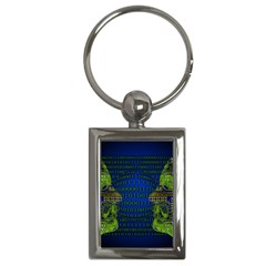 Binary Communication Key Chain (rectangle) by StuffOrSomething
