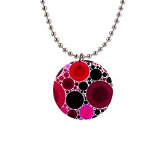 Retro Polka Dot  Button Necklace by OCDesignss