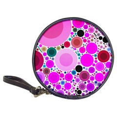 Bubble Gum Polkadot  Cd Wallet by OCDesignss