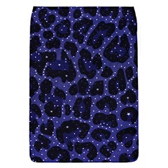 Blue Leapord Bling Removable Flap Cover (small) by OCDesignss
