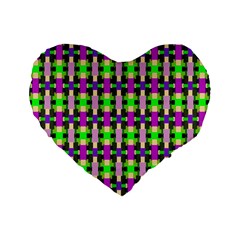 Pattern 16  Premium Heart Shape Cushion  by Siebenhuehner