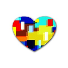 Pattern Drink Coasters 4 Pack (heart)  by Siebenhuehner