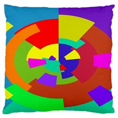 Pattern Large Flano Cushion Case (two Sides) by Siebenhuehner