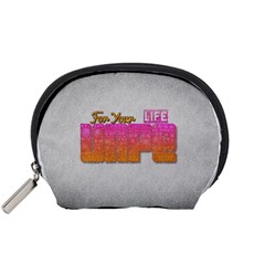 Vape For Your Life Abstract  Accessory Pouch (small) by OCDesignss