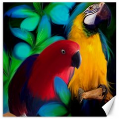 Two Friends Canvas 12  X 12  (unframed) by JulianneOsoskeFeathers