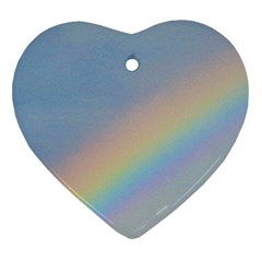 Rainbow Heart Ornament by yoursparklingshop