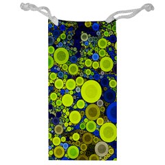 Polka Dot Retro Pattern Jewelry Bag by OCDesignss